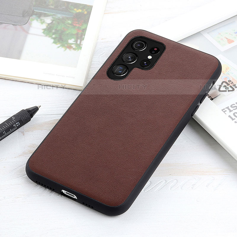 Custodia Lusso Pelle Cover B01H per Samsung Galaxy S21 Ultra 5G