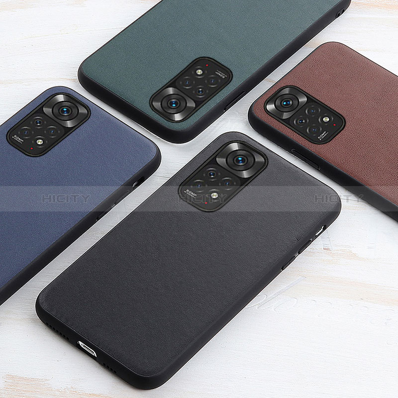 Custodia Lusso Pelle Cover B01H per Xiaomi Redmi Note 11 4G (2022)