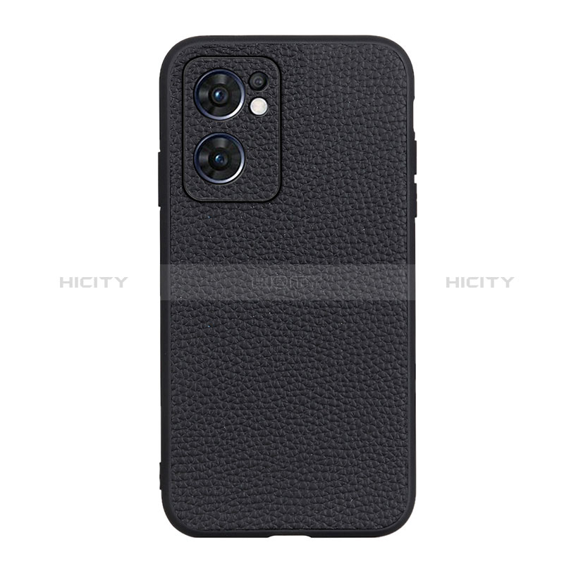 Custodia Lusso Pelle Cover B02H per Oppo Find X5 Lite 5G