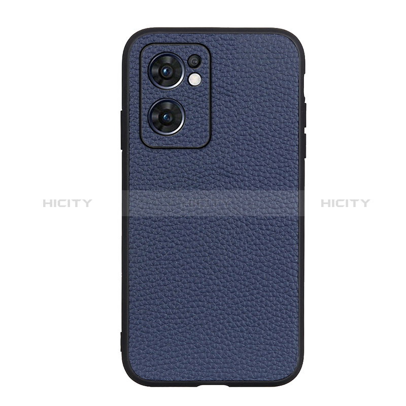 Custodia Lusso Pelle Cover B02H per Oppo Find X5 Lite 5G