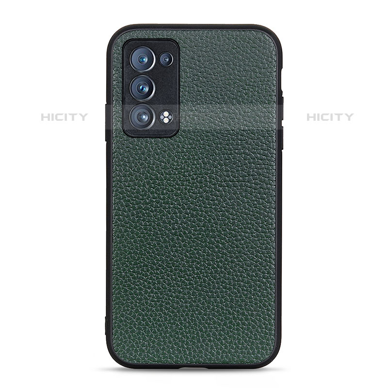 Custodia Lusso Pelle Cover B02H per Oppo Reno6 Pro 5G