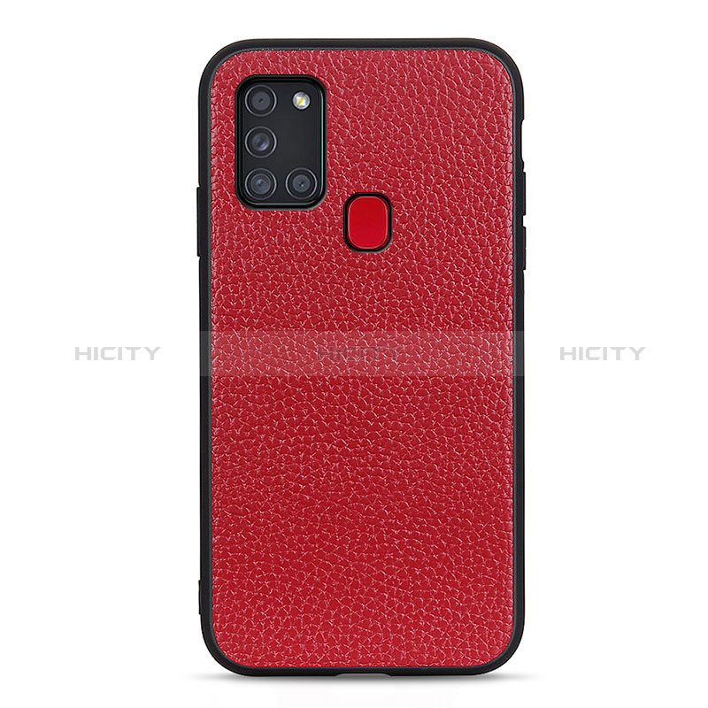 Custodia Lusso Pelle Cover B02H per Samsung Galaxy A21s