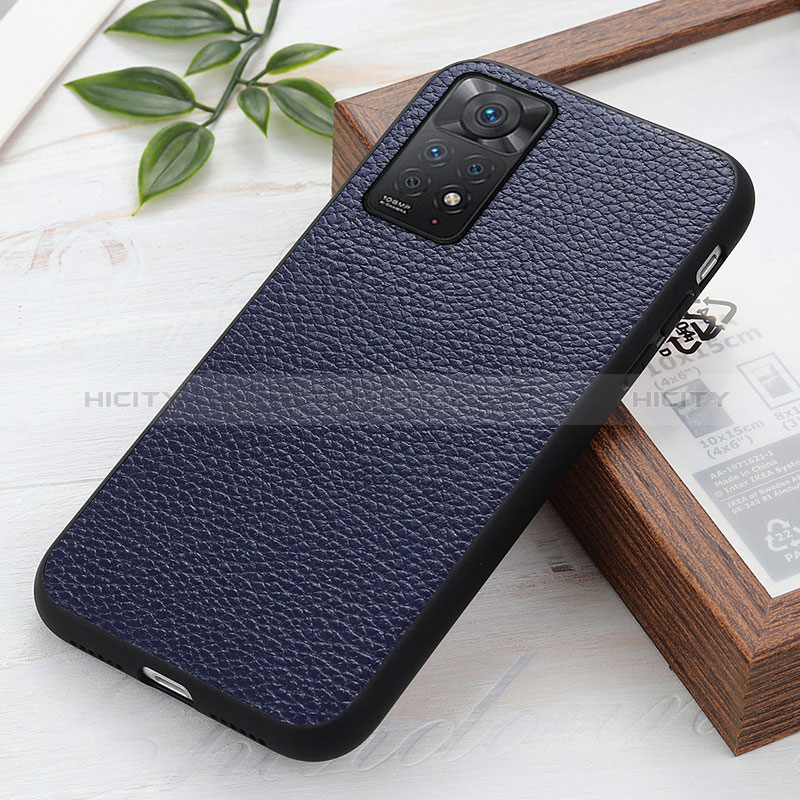 Custodia Lusso Pelle Cover B02H per Xiaomi Redmi Note 11 Pro 4G