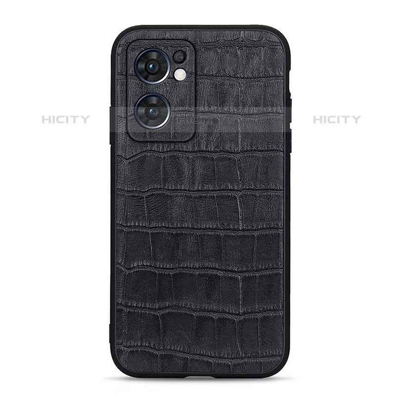 Custodia Lusso Pelle Cover B04H per Oppo Reno7 5G