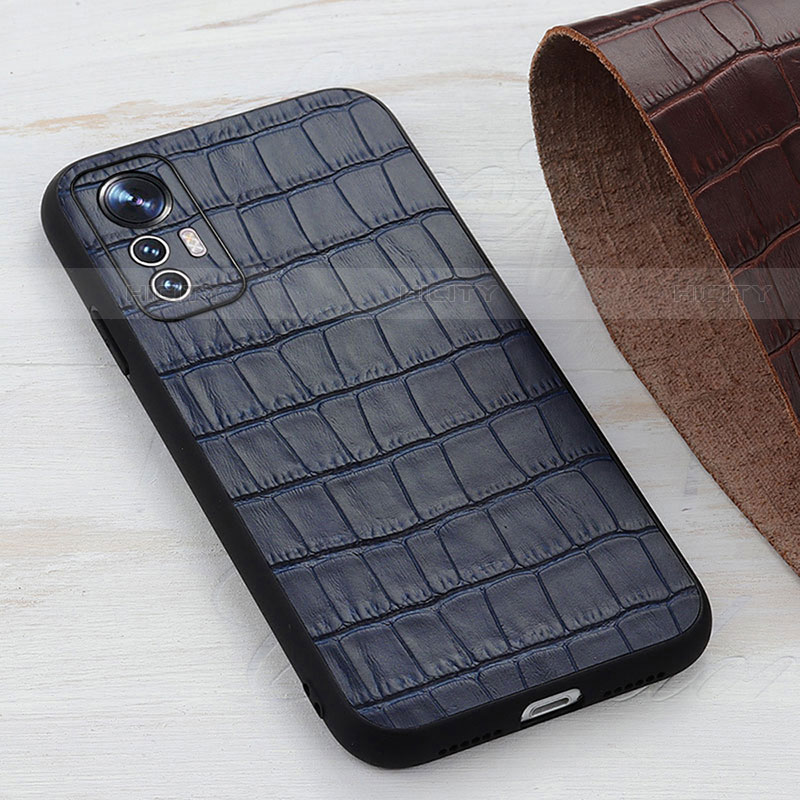 Custodia Lusso Pelle Cover B04H per Xiaomi Mi 12X 5G