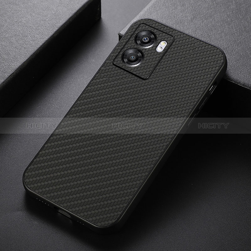 Custodia Lusso Pelle Cover B05H per Realme V23 5G Nero