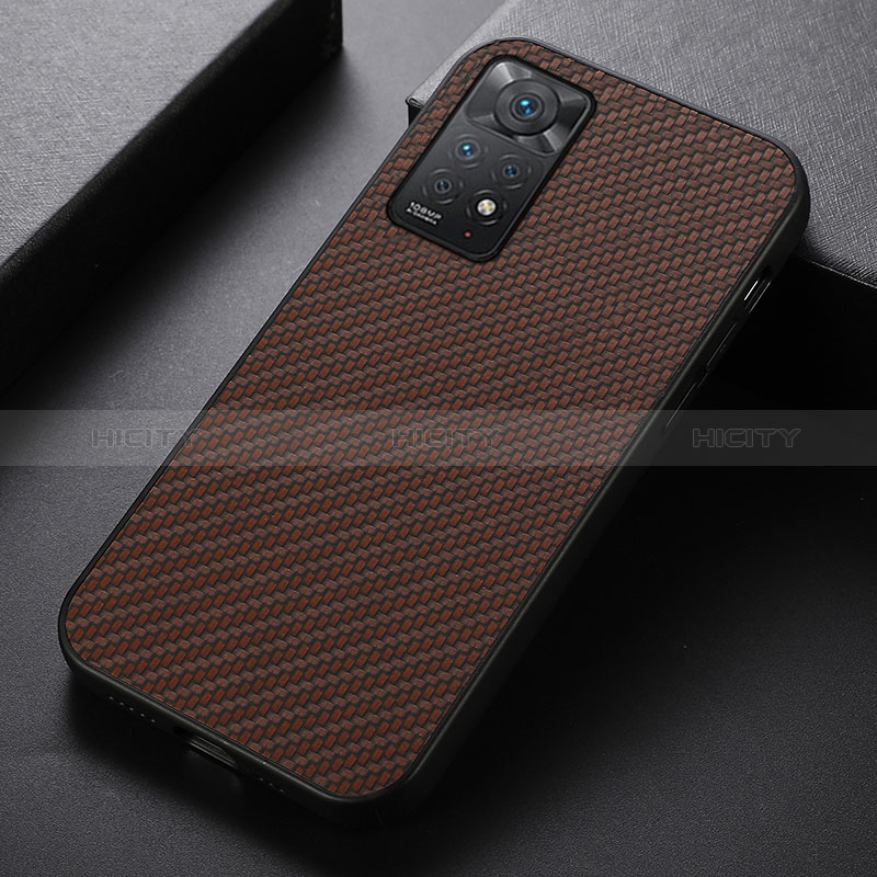 Custodia Lusso Pelle Cover B05H per Xiaomi Redmi Note 11 Pro 4G