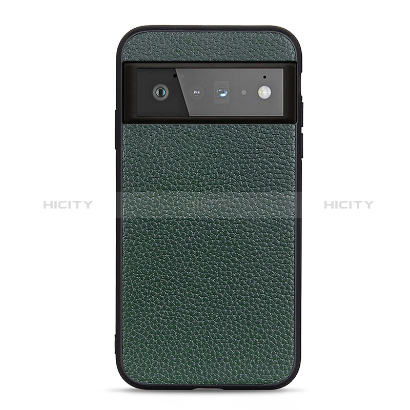 Custodia Lusso Pelle Cover B06H per Google Pixel 6 Pro 5G Verde