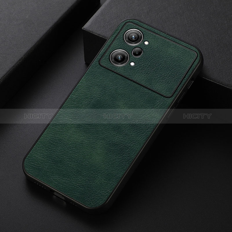 Custodia Lusso Pelle Cover B06H per Oppo K10 Pro 5G Verde