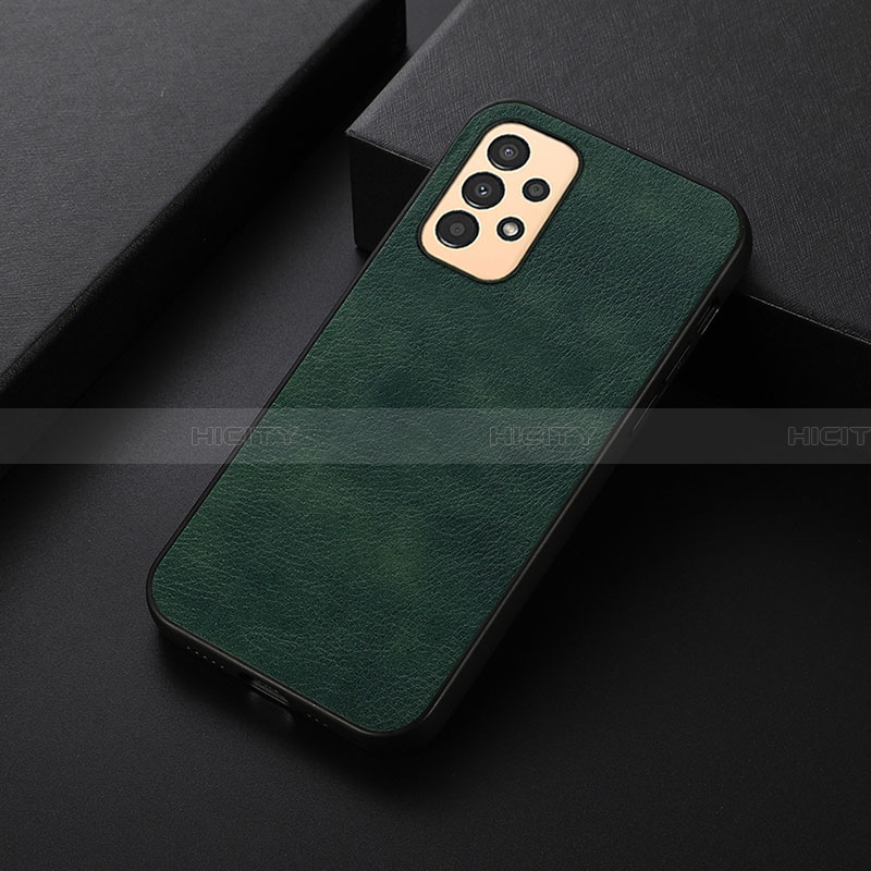 Custodia Lusso Pelle Cover B06H per Samsung Galaxy A13 4G Verde