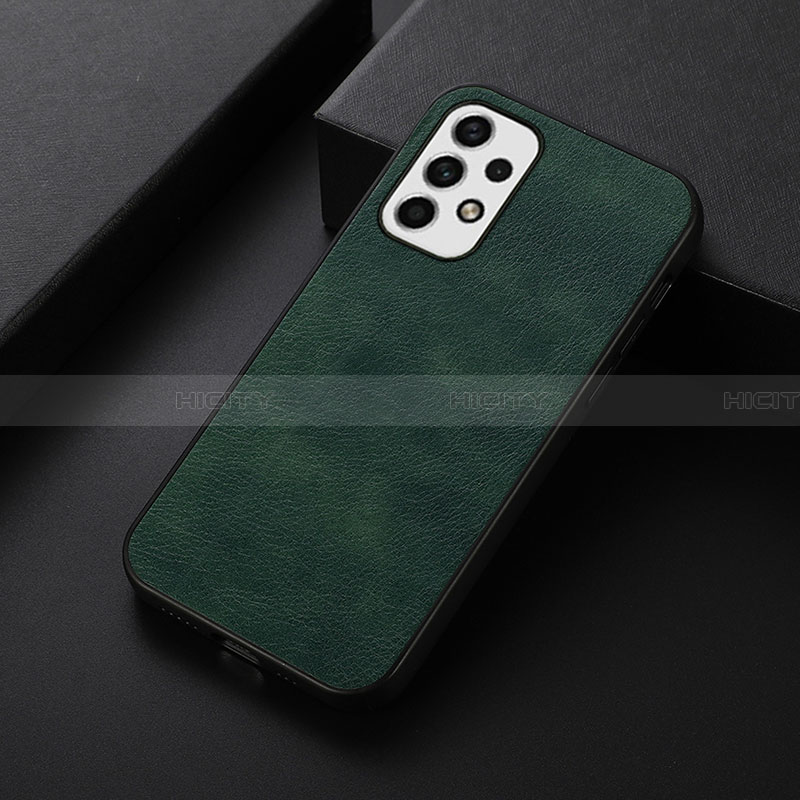 Custodia Lusso Pelle Cover B06H per Samsung Galaxy A23 4G Verde