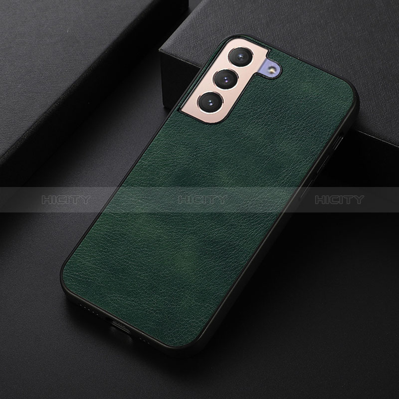 Custodia Lusso Pelle Cover B06H per Samsung Galaxy S24 Plus 5G Verde