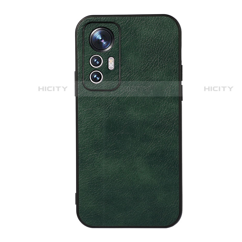 Custodia Lusso Pelle Cover B06H per Xiaomi Mi 12X 5G Verde