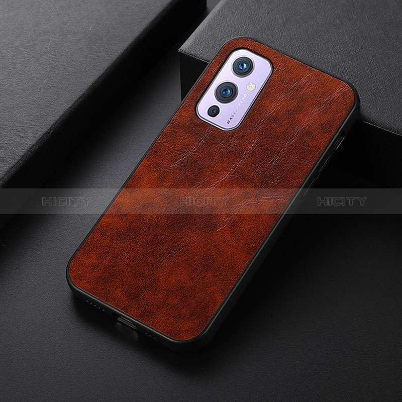 Custodia Lusso Pelle Cover B07H per OnePlus 9 5G