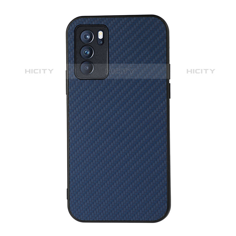 Custodia Lusso Pelle Cover B07H per Oppo Reno6 Pro 5G India