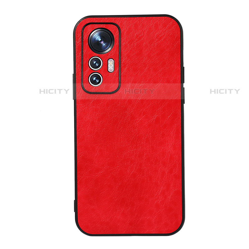 Custodia Lusso Pelle Cover B07H per Xiaomi Mi 12S Pro 5G Rosso