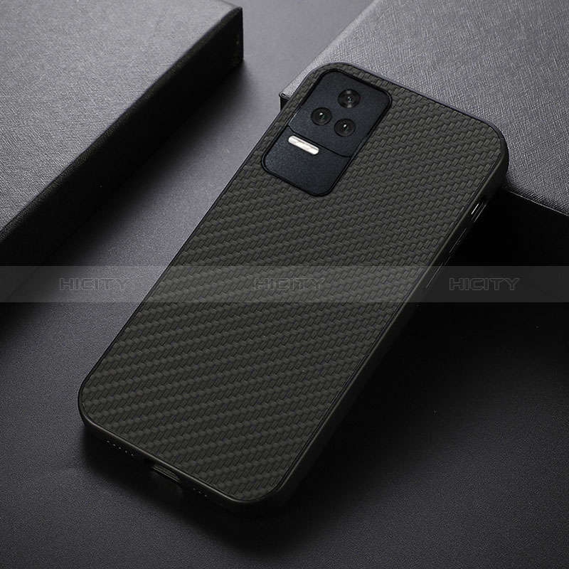 Custodia Lusso Pelle Cover B07H per Xiaomi Poco F4 5G Nero