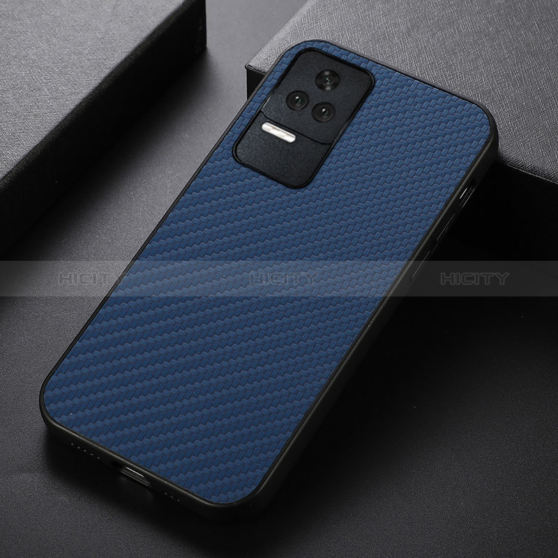 Custodia Lusso Pelle Cover B07H per Xiaomi Redmi K50 Pro 5G Blu