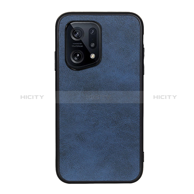 Custodia Lusso Pelle Cover B08H per Oppo Find X5 5G