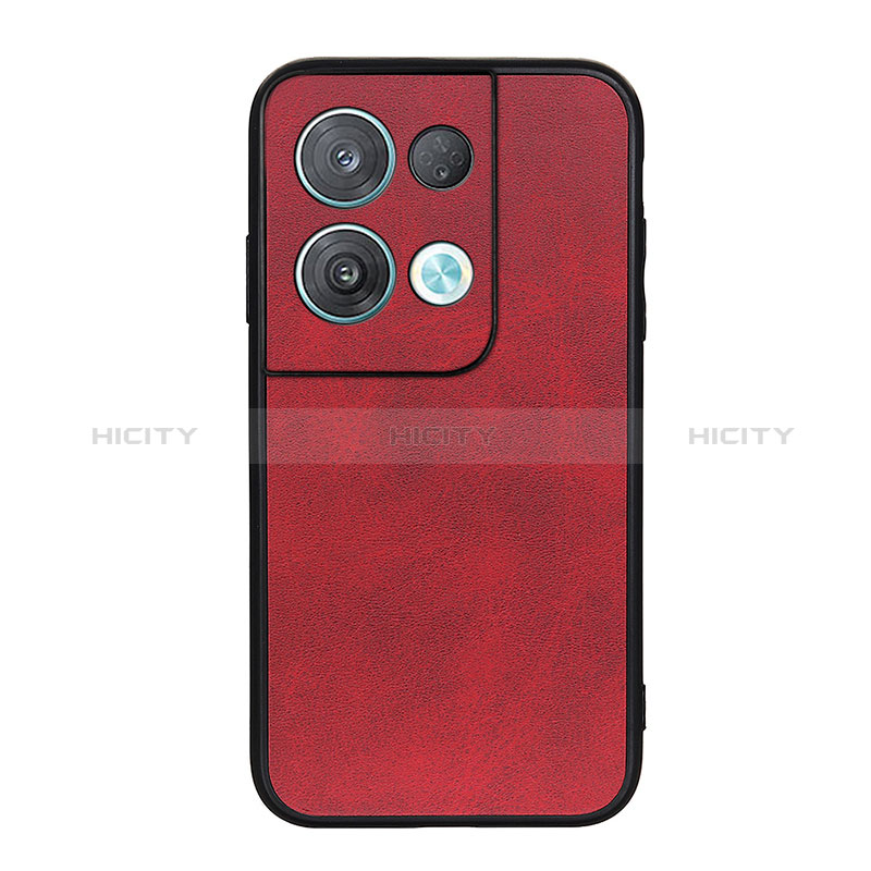 Custodia Lusso Pelle Cover B08H per Oppo Reno9 Pro+ Plus 5G