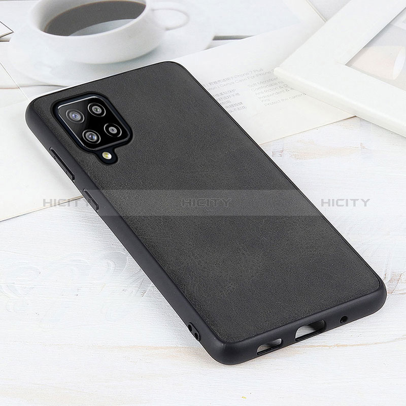 Custodia Lusso Pelle Cover B08H per Samsung Galaxy A42 5G Nero