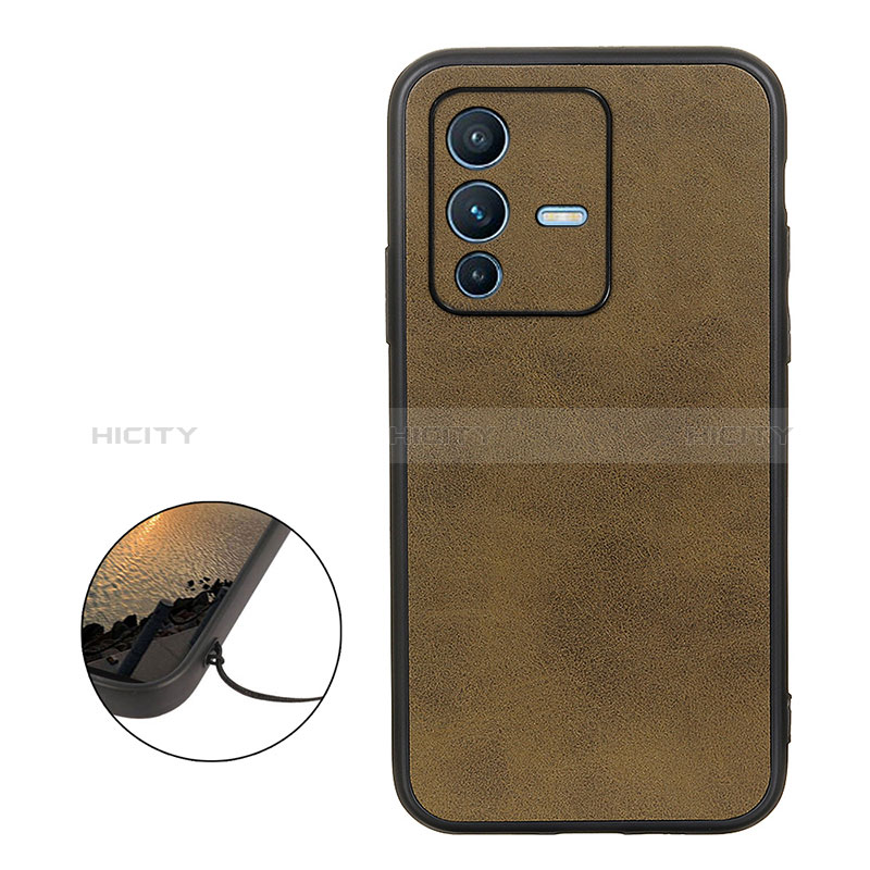 Custodia Lusso Pelle Cover B08H per Vivo V23 Pro 5G