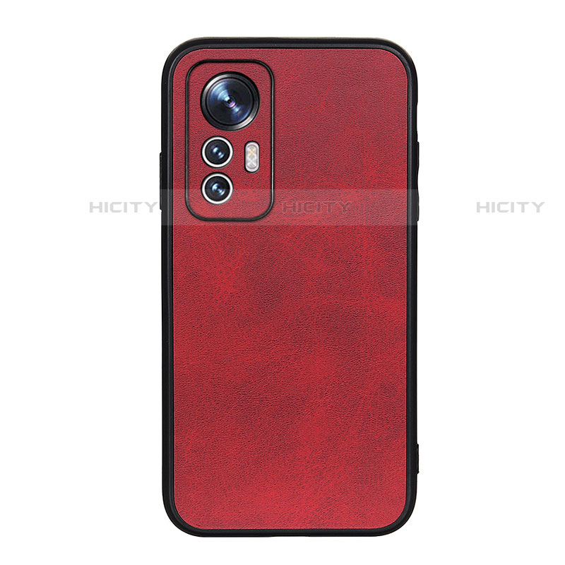 Custodia Lusso Pelle Cover B08H per Xiaomi Mi 12 Lite 5G Rosso