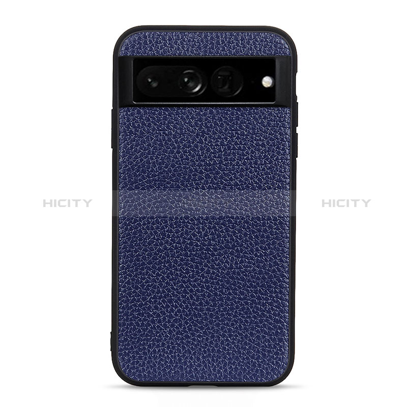 Custodia Lusso Pelle Cover B11H per Google Pixel 7 Pro 5G Blu