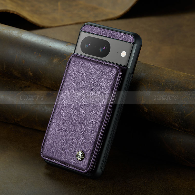 Custodia Lusso Pelle Cover C01S per Google Pixel 8 5G Viola