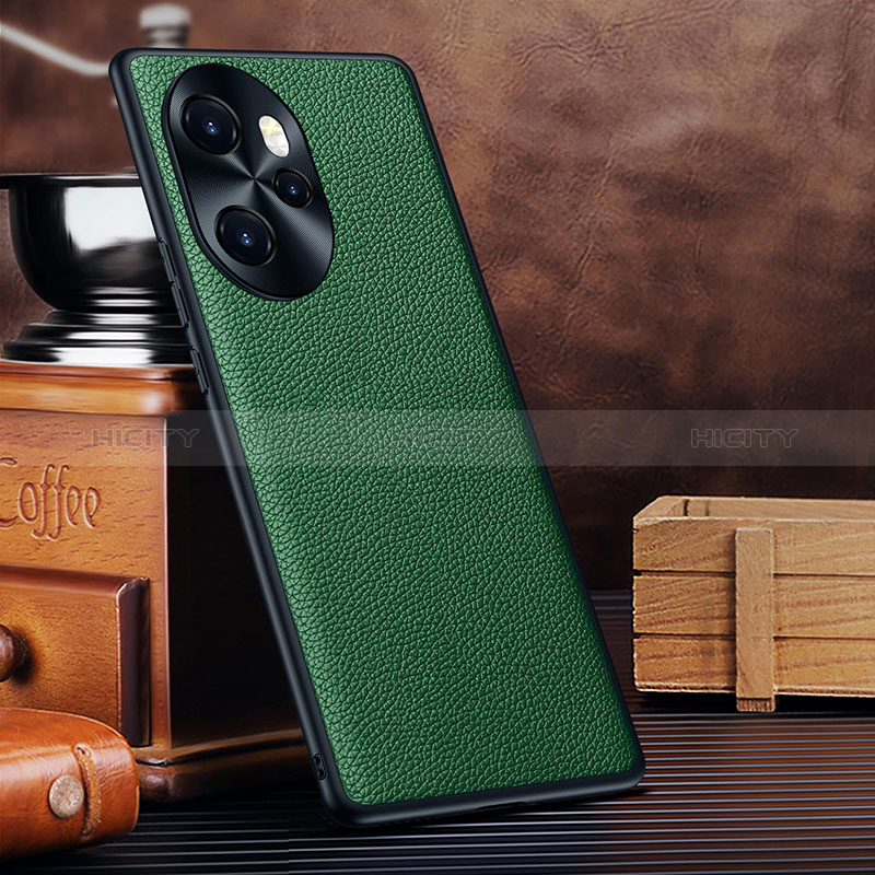 Custodia Lusso Pelle Cover DL1 per Huawei Honor 100 Pro 5G Verde