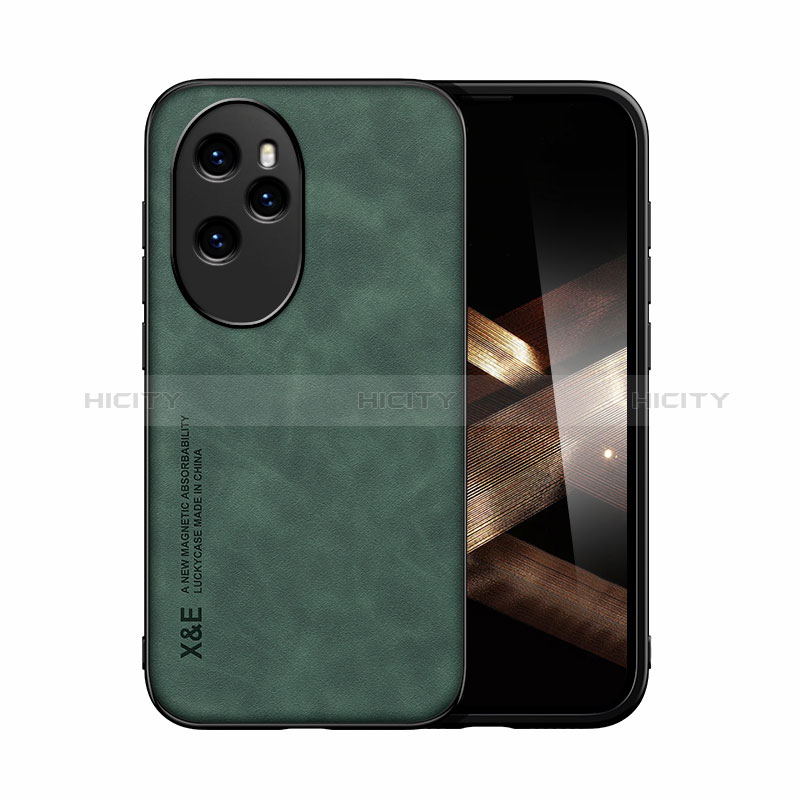 Custodia Lusso Pelle Cover DY1 per Huawei Honor 100 Pro 5G Verde