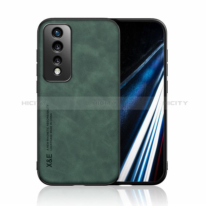 Custodia Lusso Pelle Cover DY1 per Huawei Honor 80 GT 5G Verde