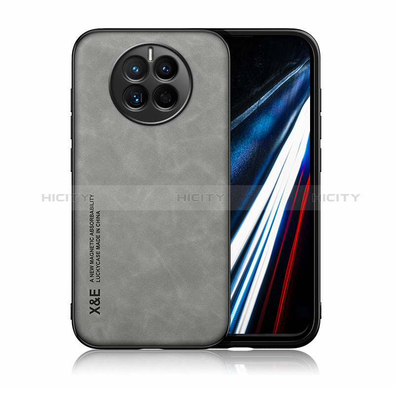 Custodia Lusso Pelle Cover DY1 per Huawei Mate 50 Grigio