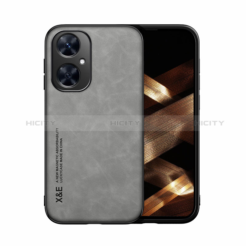 Custodia Lusso Pelle Cover DY1 per Huawei Nova 11i Grigio