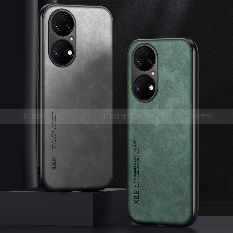 Custodia Lusso Pelle Cover DY1 per Huawei P50 Pro