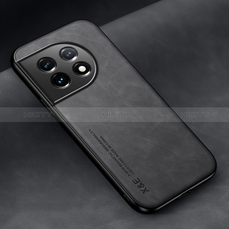 Custodia Lusso Pelle Cover DY1 per OnePlus Ace 2 5G Nero