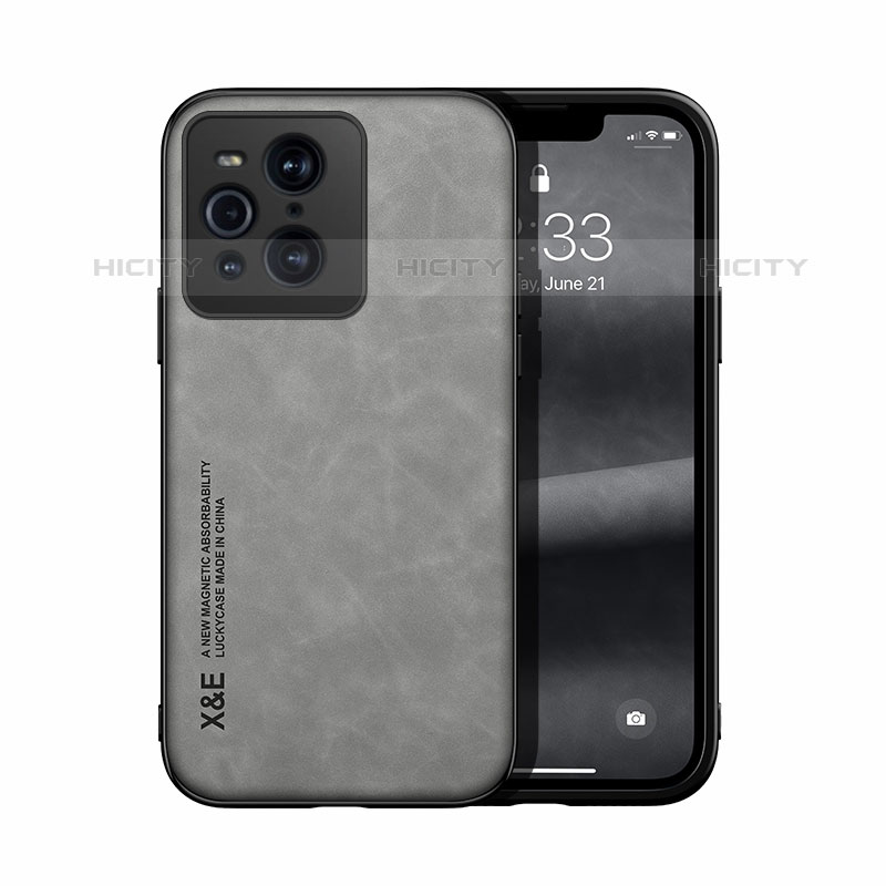 Custodia Lusso Pelle Cover DY1 per Oppo Find X3 Pro 5G