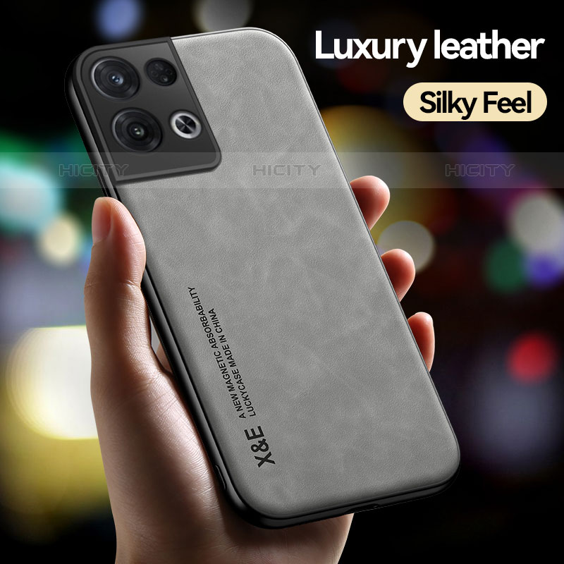 Custodia Lusso Pelle Cover DY1 per Oppo Reno8 Pro+ Plus 5G