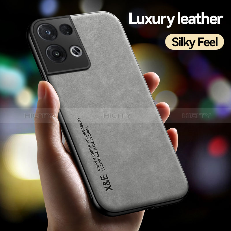 Custodia Lusso Pelle Cover DY1 per Oppo Reno9 Pro+ Plus 5G