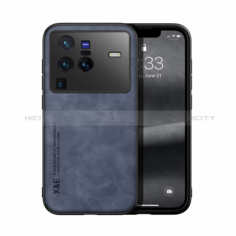 Custodia Lusso Pelle Cover DY1 per Vivo X80 Pro 5G