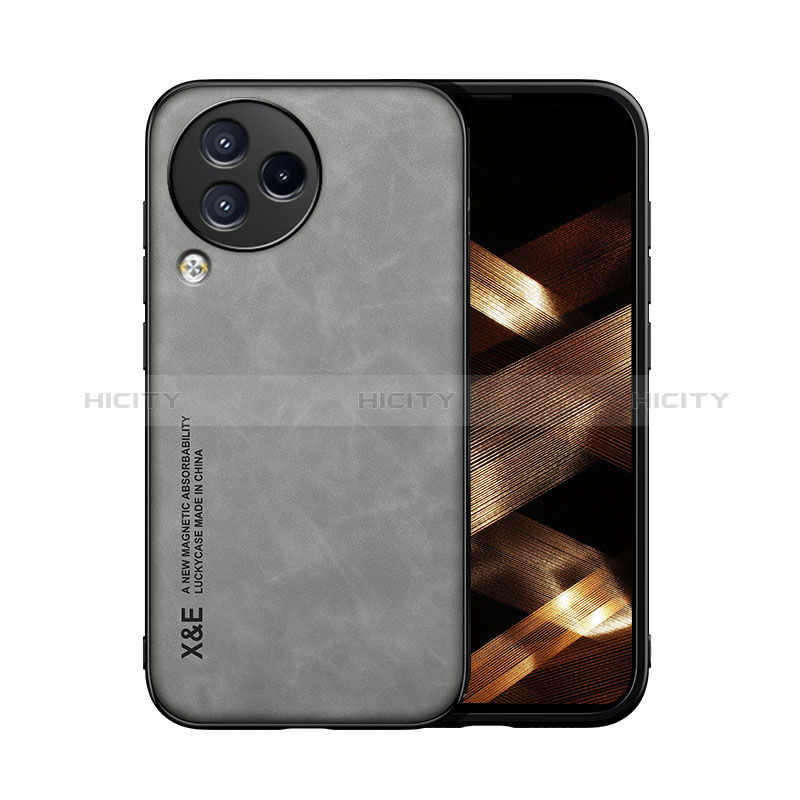 Custodia Lusso Pelle Cover DY1 per Xiaomi Civi 3 5G Grigio