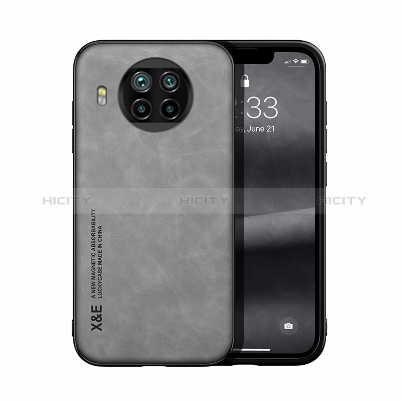 Custodia Lusso Pelle Cover DY1 per Xiaomi Mi 10i 5G Grigio