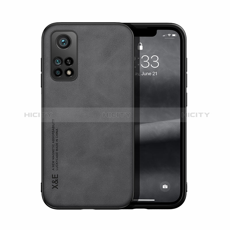 Custodia Lusso Pelle Cover DY1 per Xiaomi Mi 10T 5G Nero