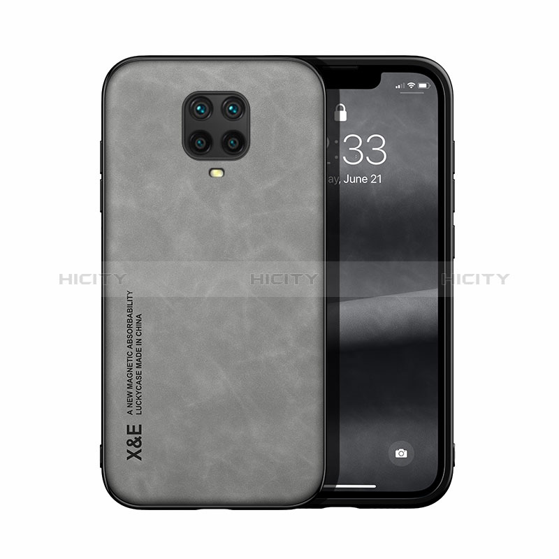 Custodia Lusso Pelle Cover DY1 per Xiaomi Poco M2 Pro Grigio