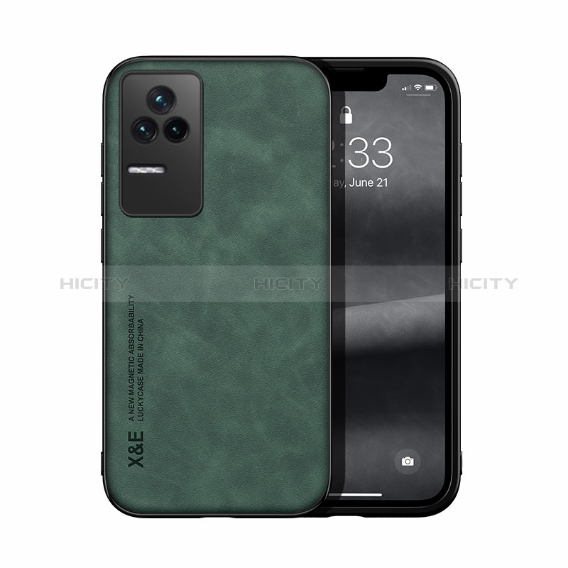 Custodia Lusso Pelle Cover DY1 per Xiaomi Redmi K50 5G Verde