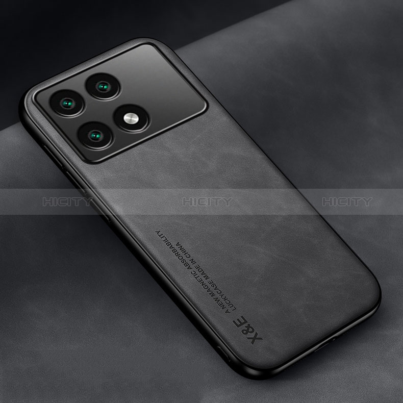 Custodia Lusso Pelle Cover DY1 per Xiaomi Redmi K70 5G Nero