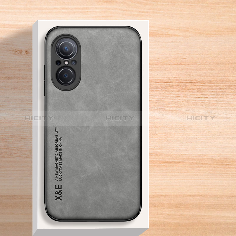 Custodia Lusso Pelle Cover DY2 per Huawei Nova 9 SE Grigio