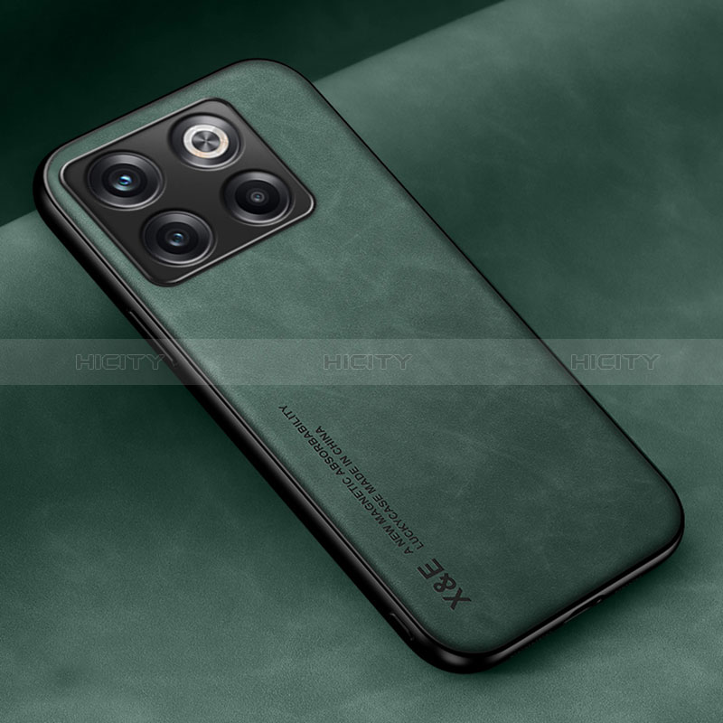 Custodia Lusso Pelle Cover DY2 per OnePlus Ace Pro 5G Verde