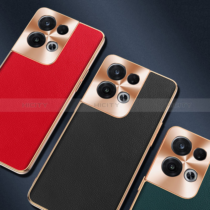 Custodia Lusso Pelle Cover GS1 per Oppo Reno9 Pro+ Plus 5G