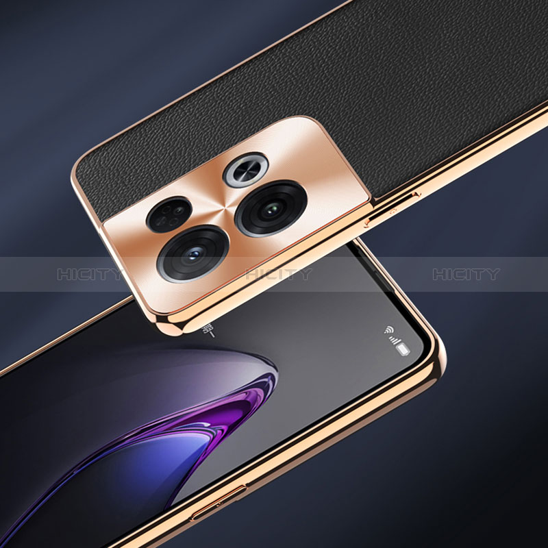 Custodia Lusso Pelle Cover GS1 per Oppo Reno9 Pro+ Plus 5G